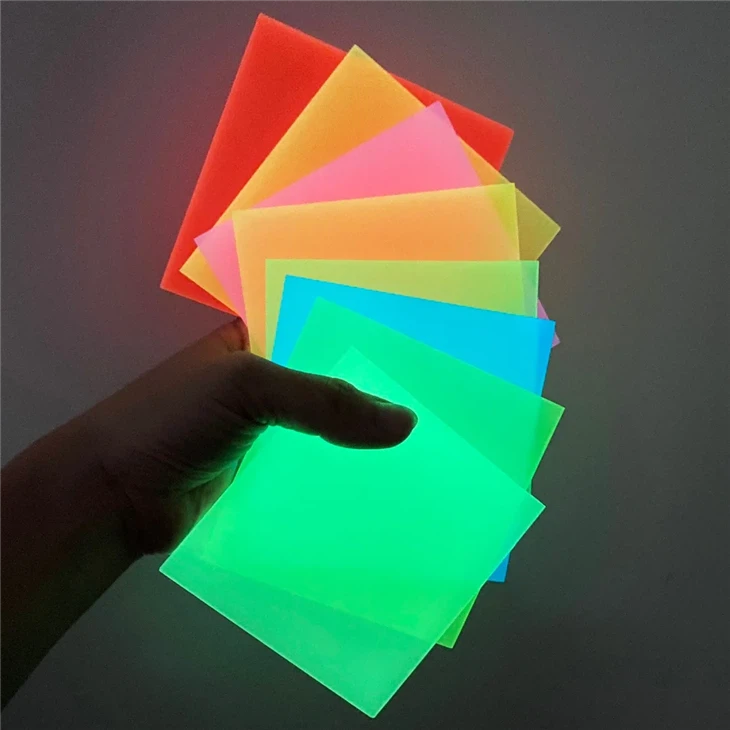Glow in Dark Acrylic Sheet