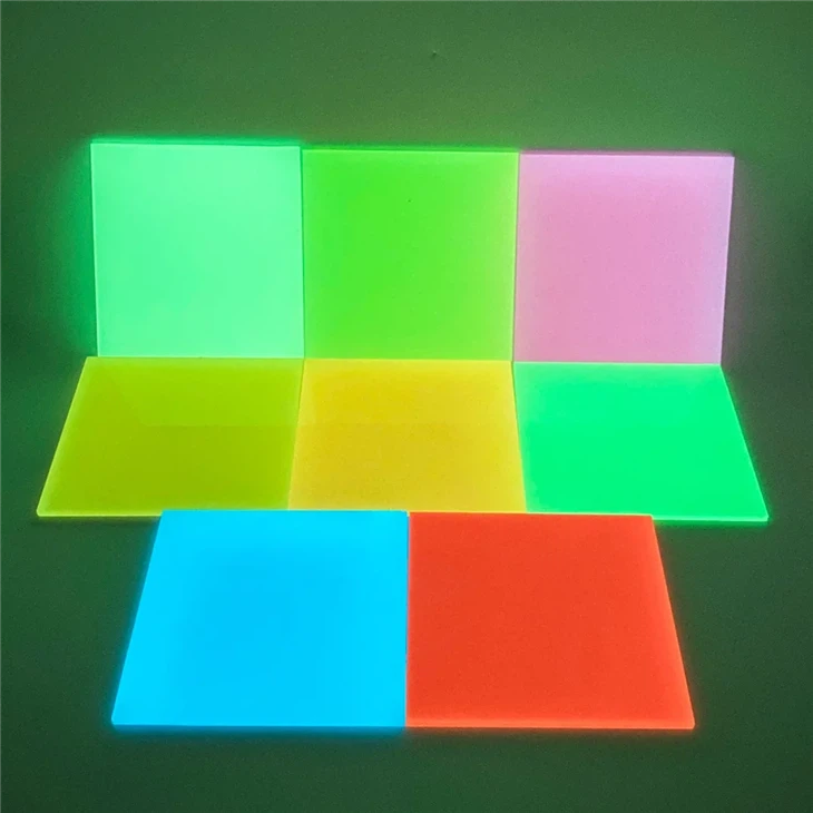 Glow in Dark Acrylic Sheet